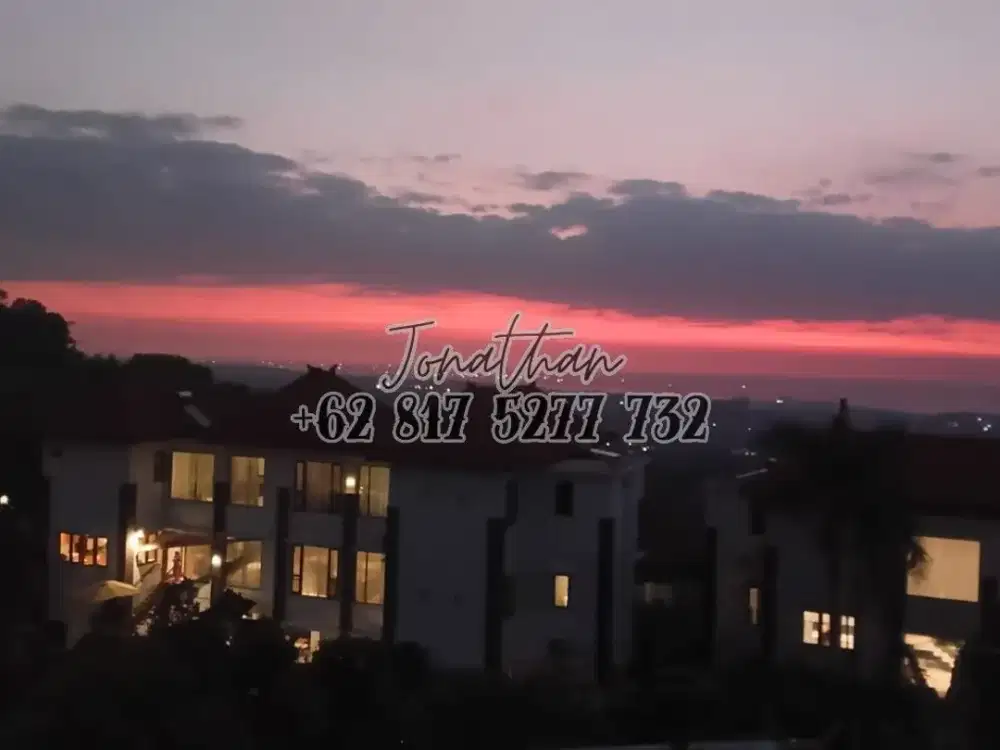 Dijual Villa Ocean View Sunset Jimbaran Freehold Lingkungan Elite - VSPT