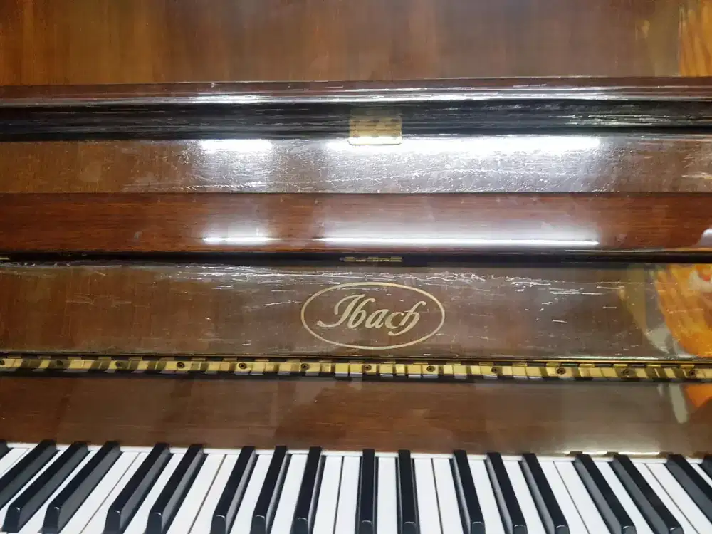 Dijual Cepat Piano Upright Eropa Rud Ibach Sohn - Made In Germany ASLI