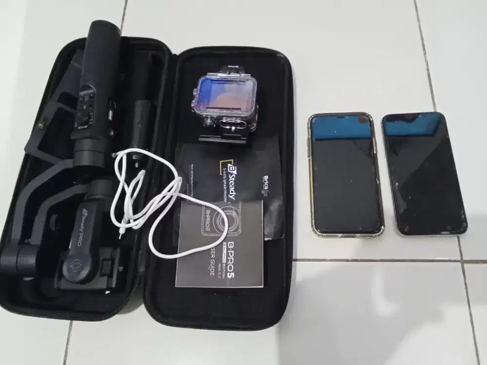 Iphone x  dan camera satu set