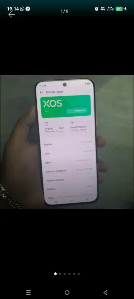 Hp android INFINIX NOTE 50X 5G