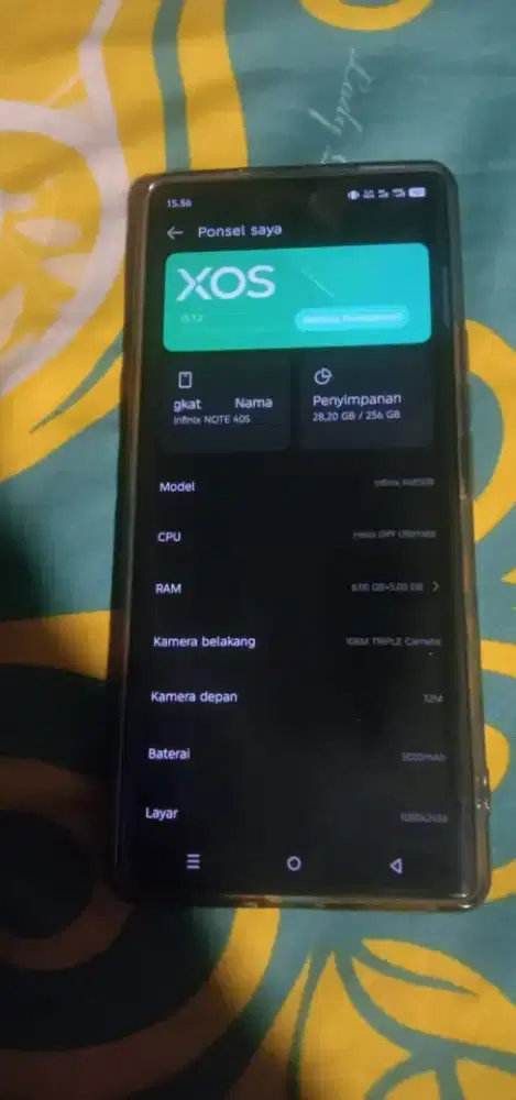 Infinix note 40s 8/256