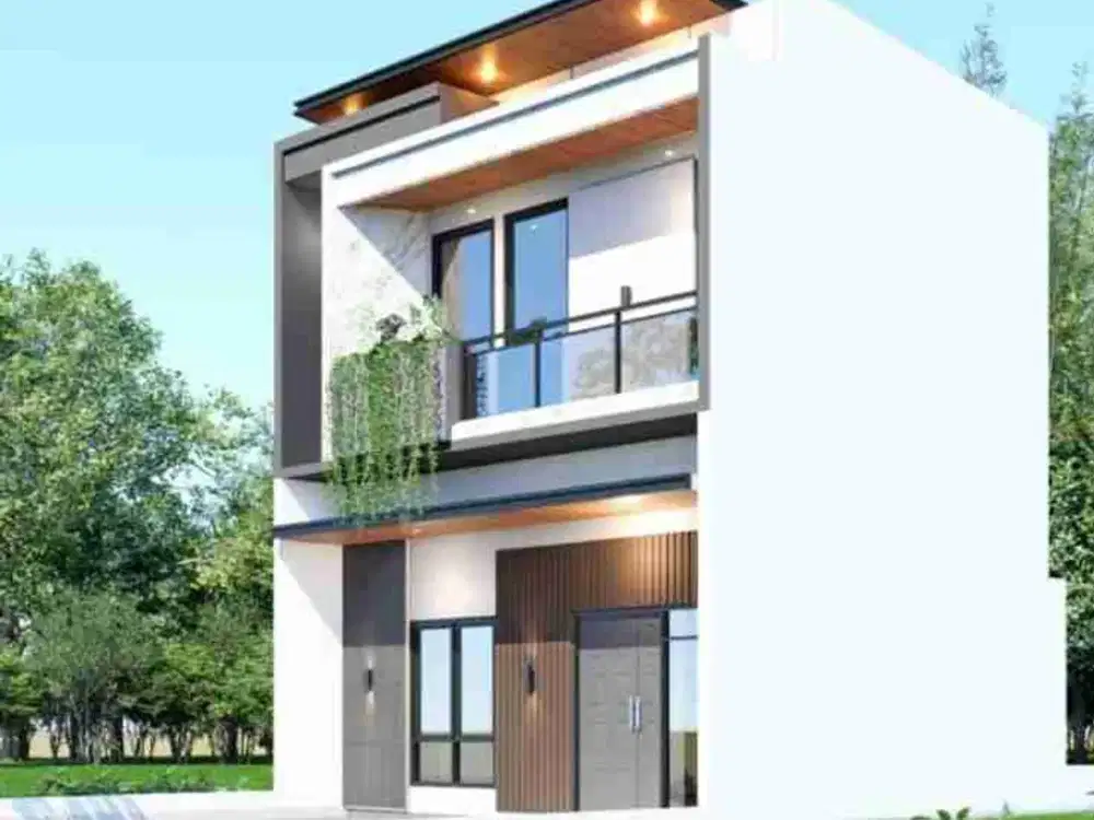 MURAH RUMAH HARGA 1,1 M an FREE ALL IN BEBAS BANJIR LOKASI DEKAT KE LRT