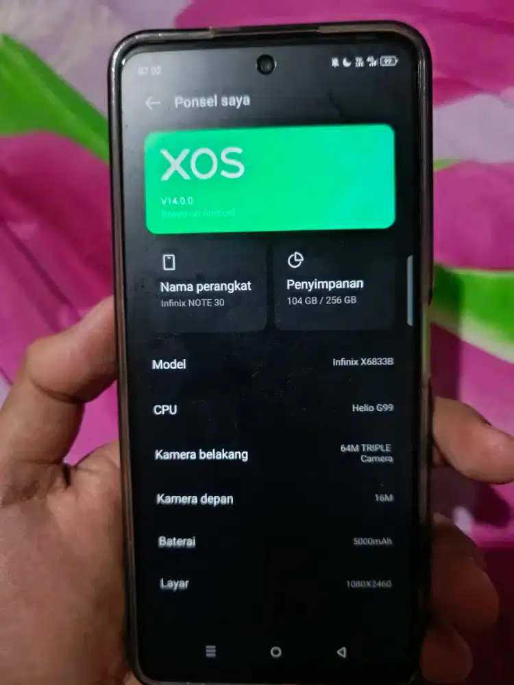 INFINIX NOTE 30 BATANGAN MULUS BANGET