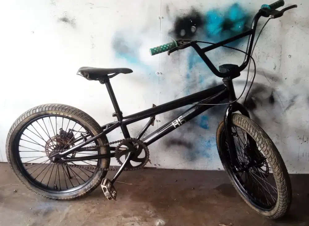 Sepeda bmx 20in hybrid rem double disk