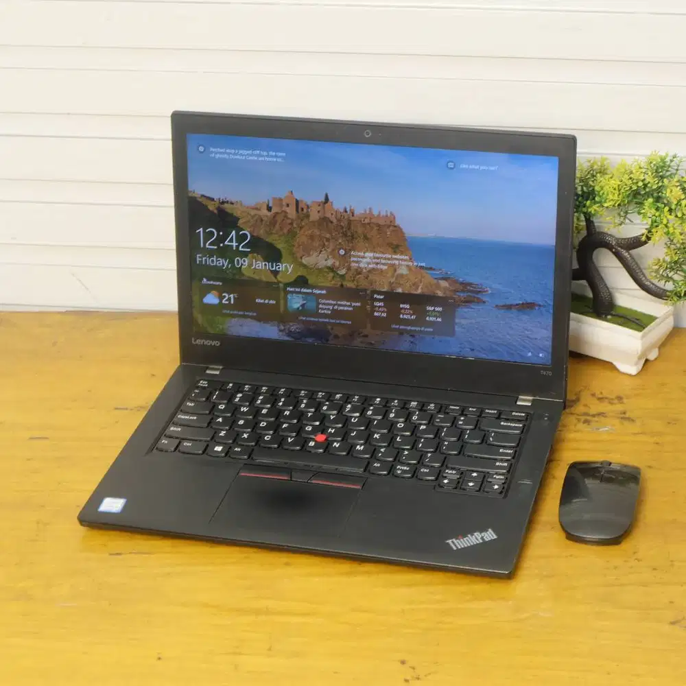 LAPTOP THINKPAD T470 core i5 gen 7 RAM 8 SUDAH SSD