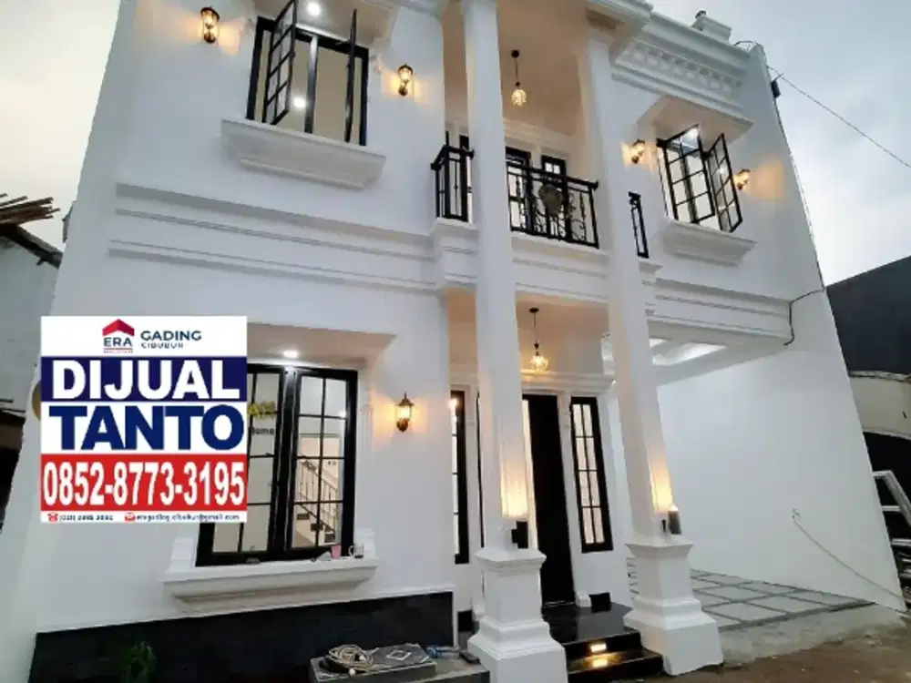 Dijual Rumah 3lt Rooftop Depok