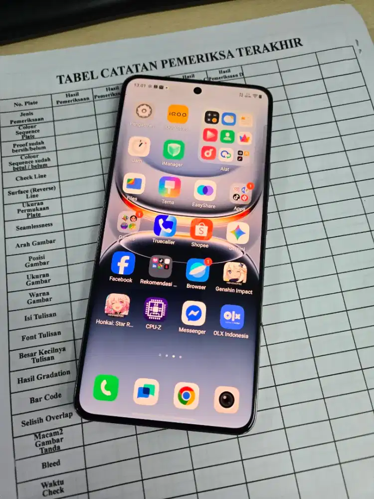 Iqoo 13 12/256 Fullset RESMI tt/bt