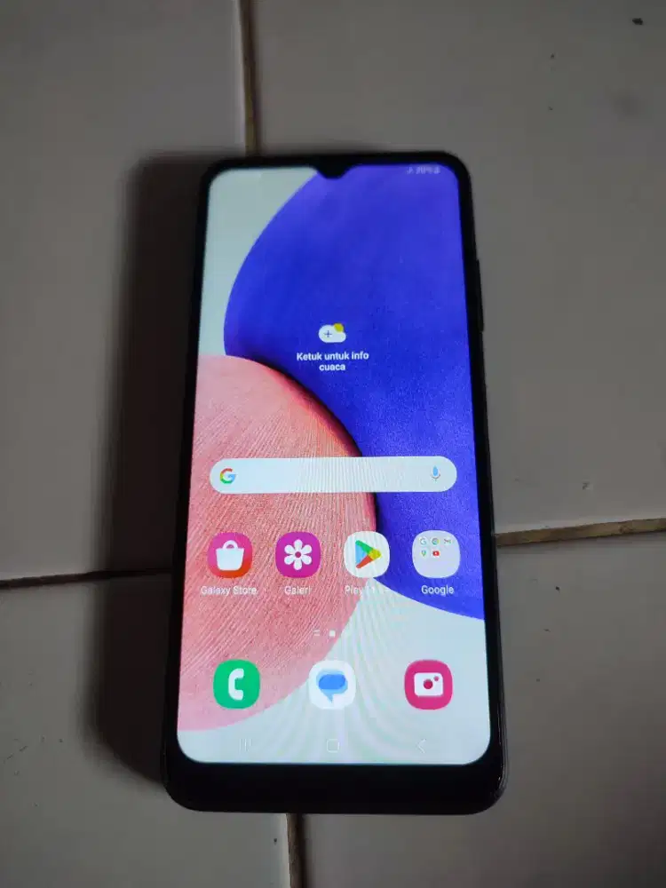 Dijual samsung A22, ram 6/128, jaringan 5G, batangan