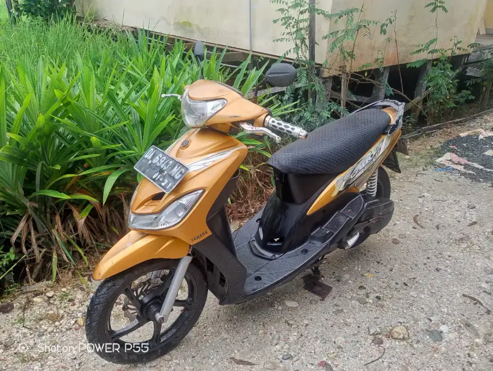 Mio sporty 2010 plat bjm ss lengkap