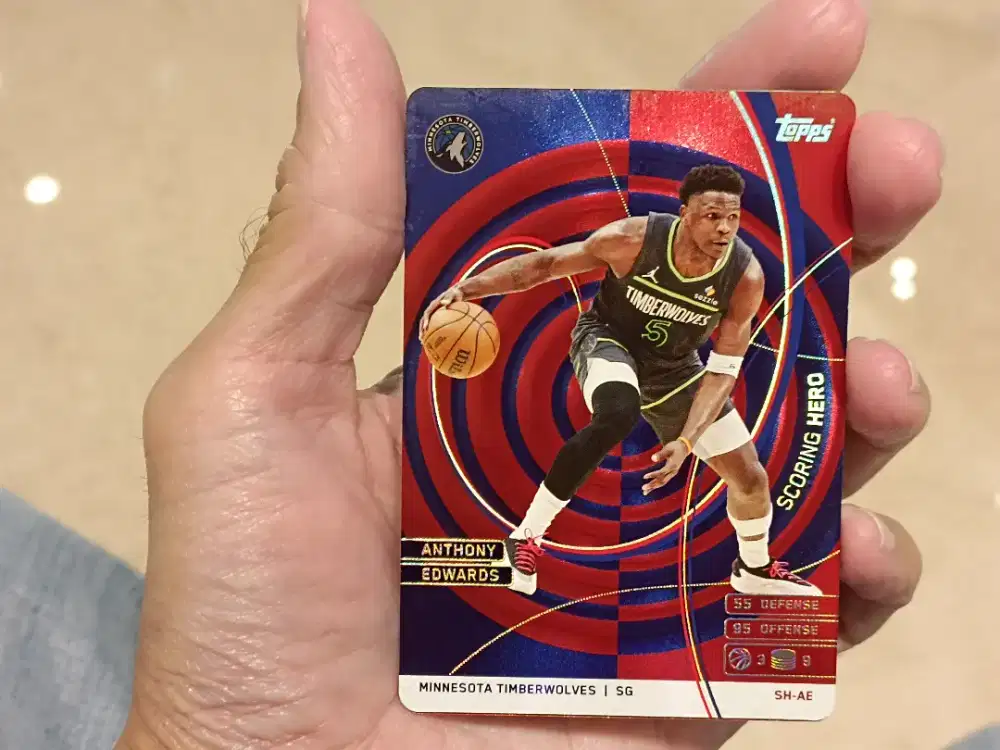 Kartu Basket Anthony Edwards Original
