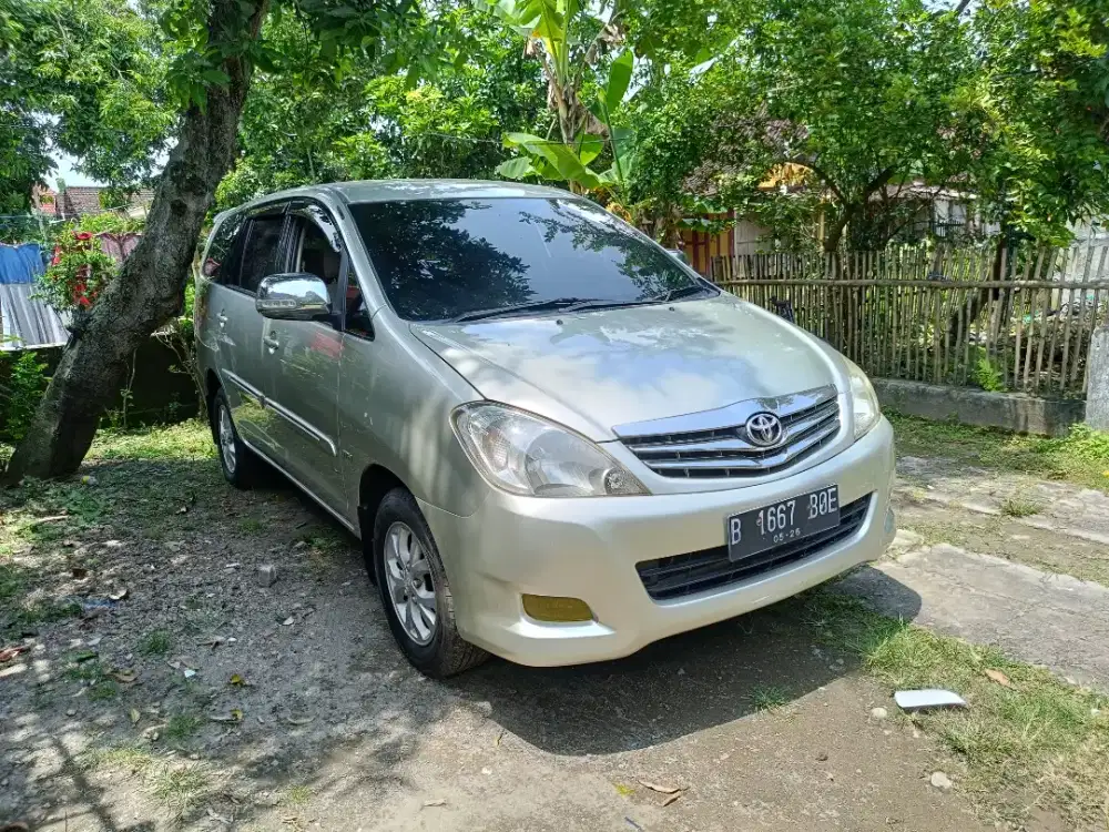 Inova bensin 2.0 tipe G 2011 MAnual