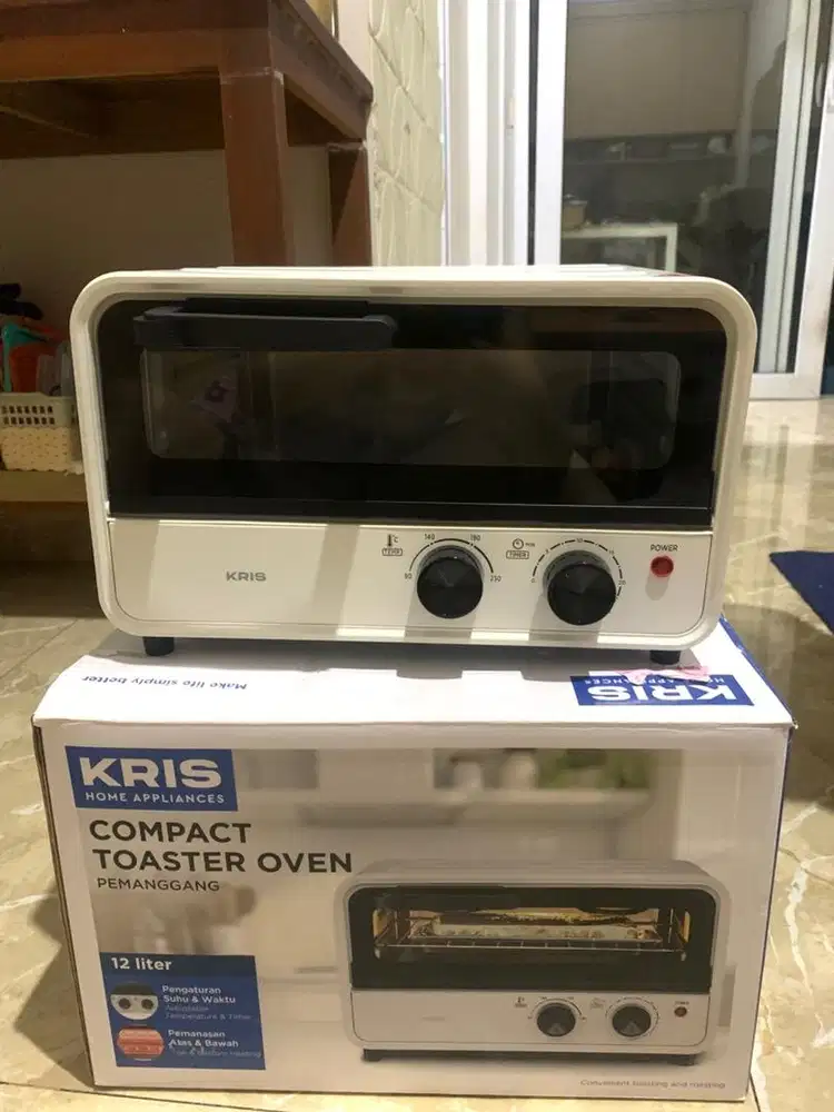 NEW!OVEN listrik merk kris 12lt