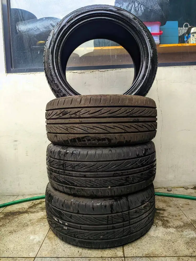 Ban Bekas 4pc Bridgestone techno 245 45 R18 nik 2023