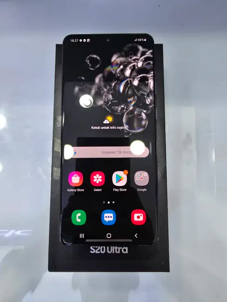 Samsung S20 Ultra LTE 12+8/128Gb Black Ex Garansi SEIN -MasterCom