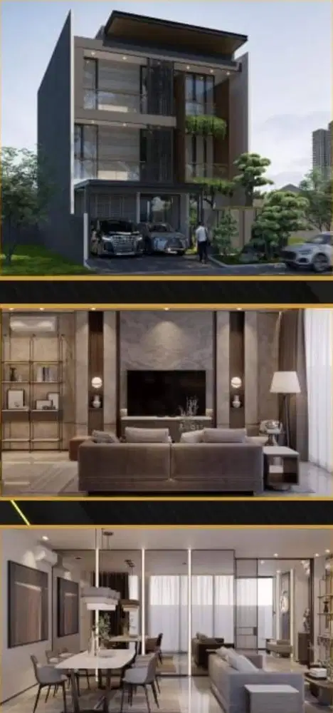 Modern Tropical Design Emerald Mansion Citraland