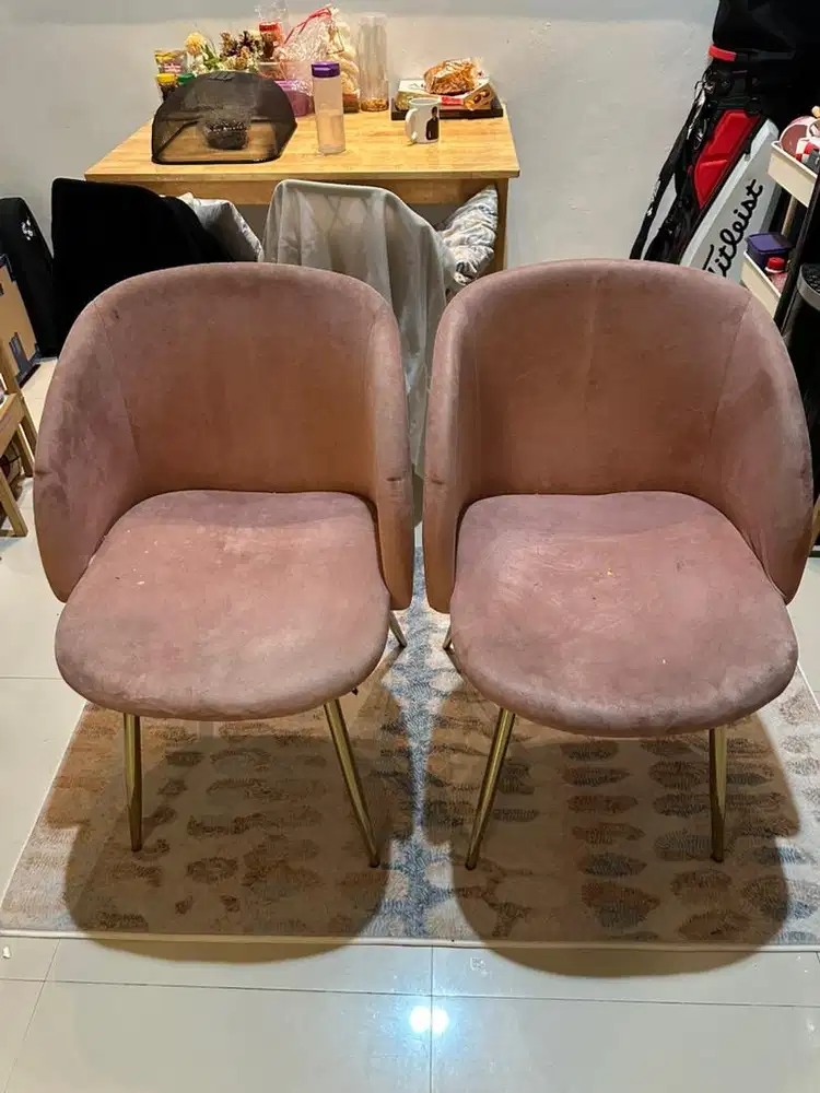 Sepasang kursi teras/ kursi meja makan