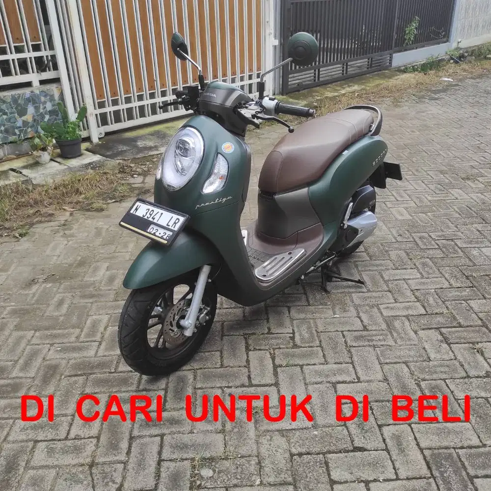 Honda Scoopy type kunci keyless Tahun 2023