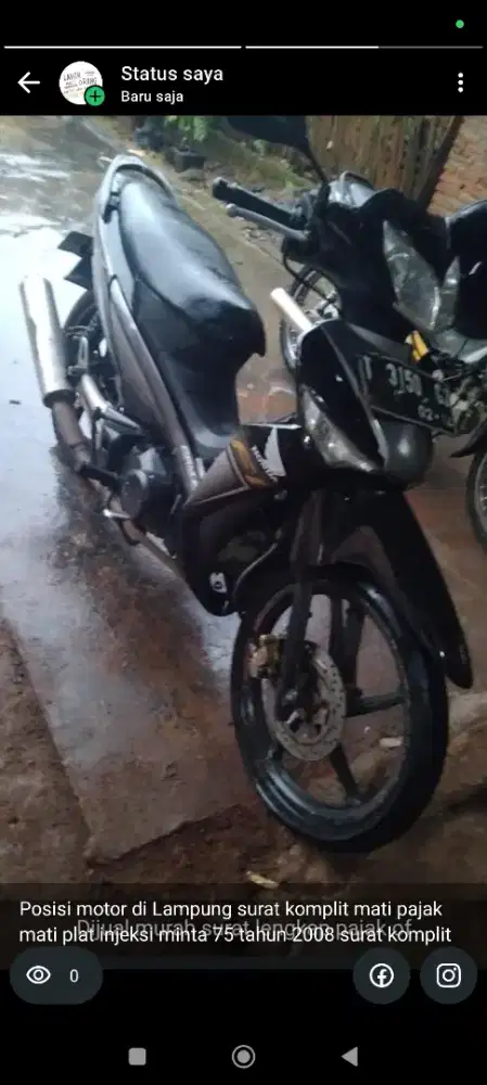 Dijual Supra X 125