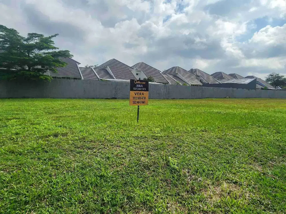 JUAL MURAH !! Tanah Kavling badan 12 x 25 Suvarna Sutera