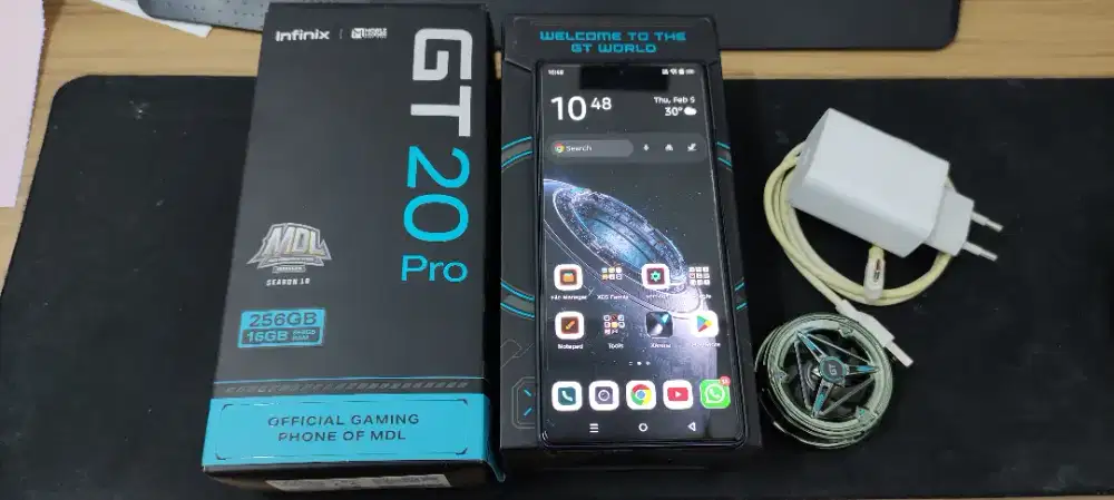 Infinix GT 20 Pro 8(16)/256 + Original Casing Fan + Accessories