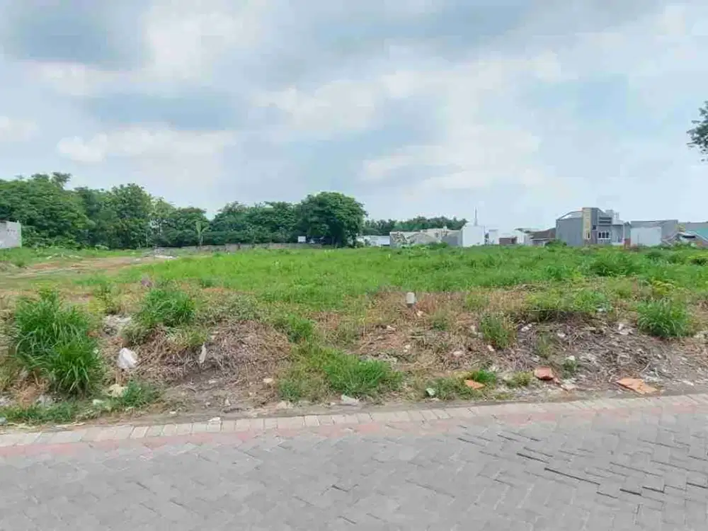 Tanah Siap Bangun Pinggir Jalan Sumberan Balasklumprik Surabaya dekat Kampus Wijaya Putra & RS Wijaya