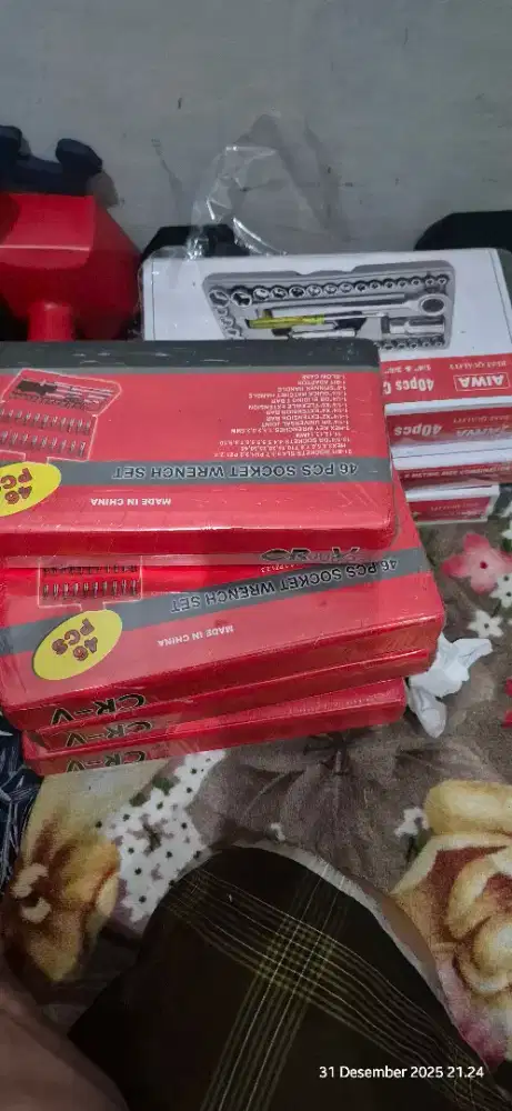 Combination socket wrench set AIWA