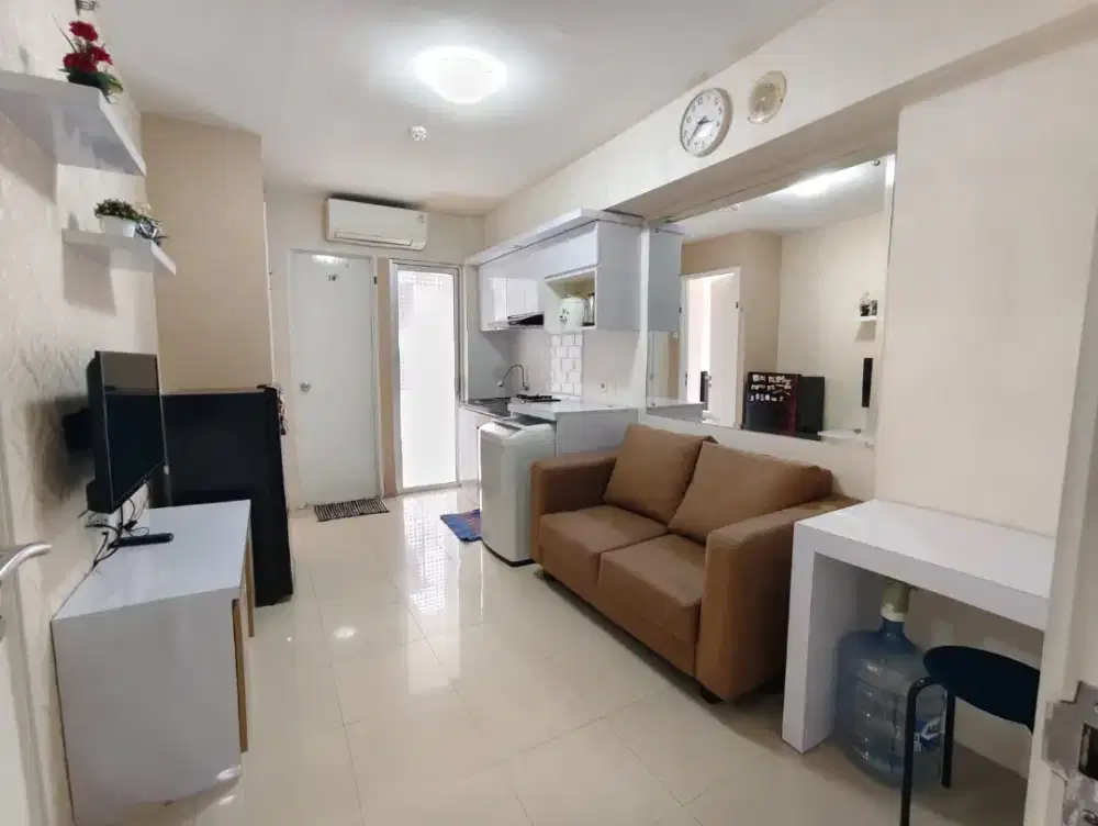 DISEWAKAN BASSURA CITY 2BEDROOM FURNISH LANTAI RENDAH SIAP HUNI