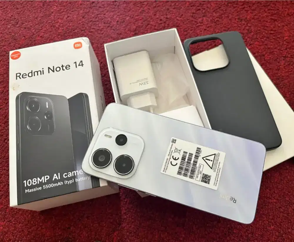 Redmi note 14 ram 8/128 fullset