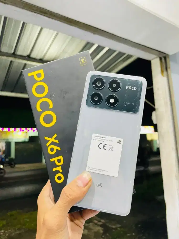 POCO X6 PRO 5G 12/512 LENGKAP ORI