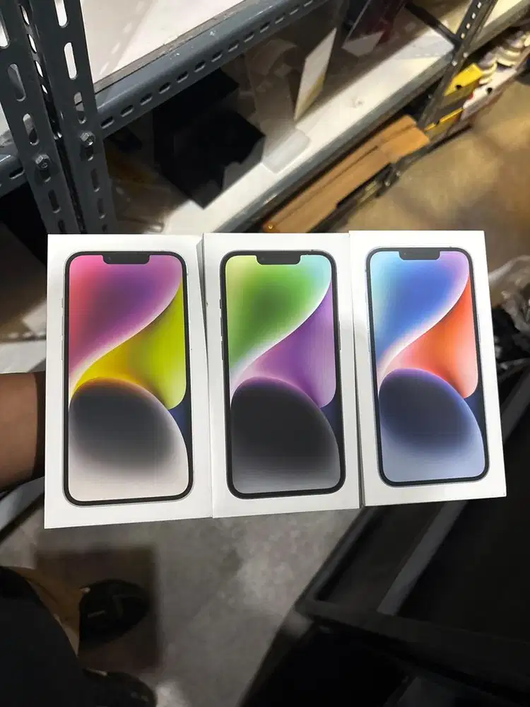 PROMO !! IPHONE 14 128GB NEW SEGEL RESMI APPLE/IBOX