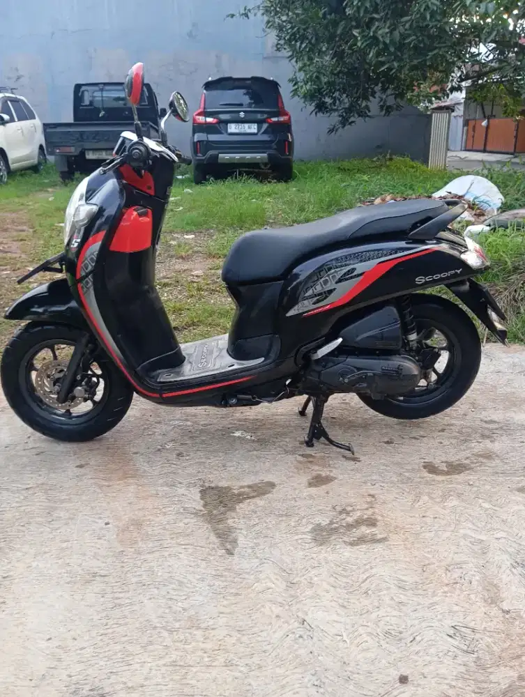 Honda Scoopy Donat 2020 fulori mulus pajak panjang mesin superjos
