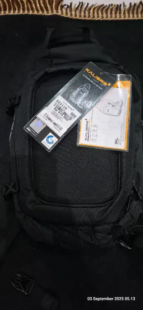 Kalibre Tas Slempang Overshield-Sling bag 9L | Hitam