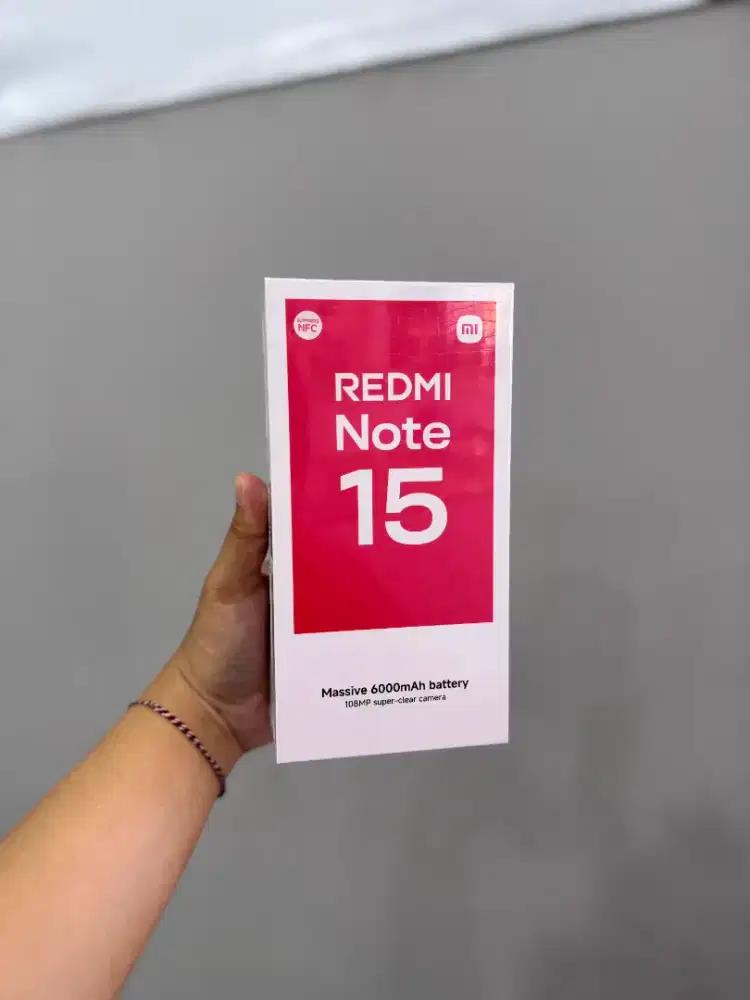 REDMI NOTE 15 4G 8/256 GARANSI RESMI 100%