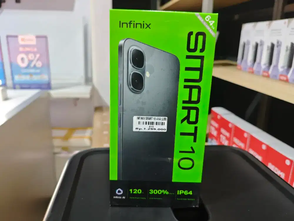 INFINIX SMART 10 RAM 4/64GB ATLANTIS DAHSYAT