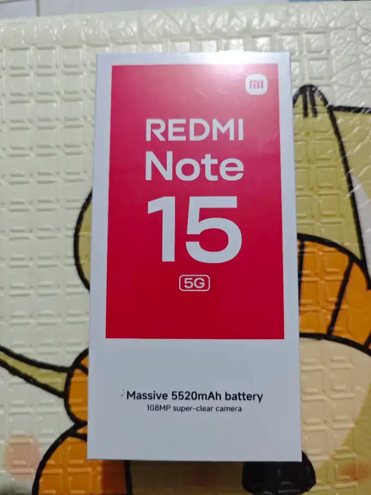 Redmi Note 15 5G Ram 8/256GB New Segel