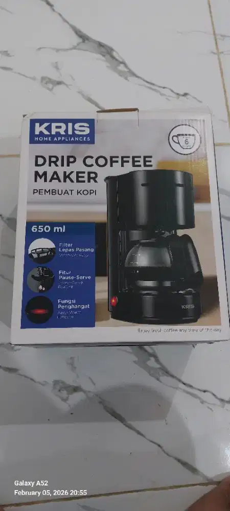 Dijual murah alat pembuat kopi kris drip coffee maker