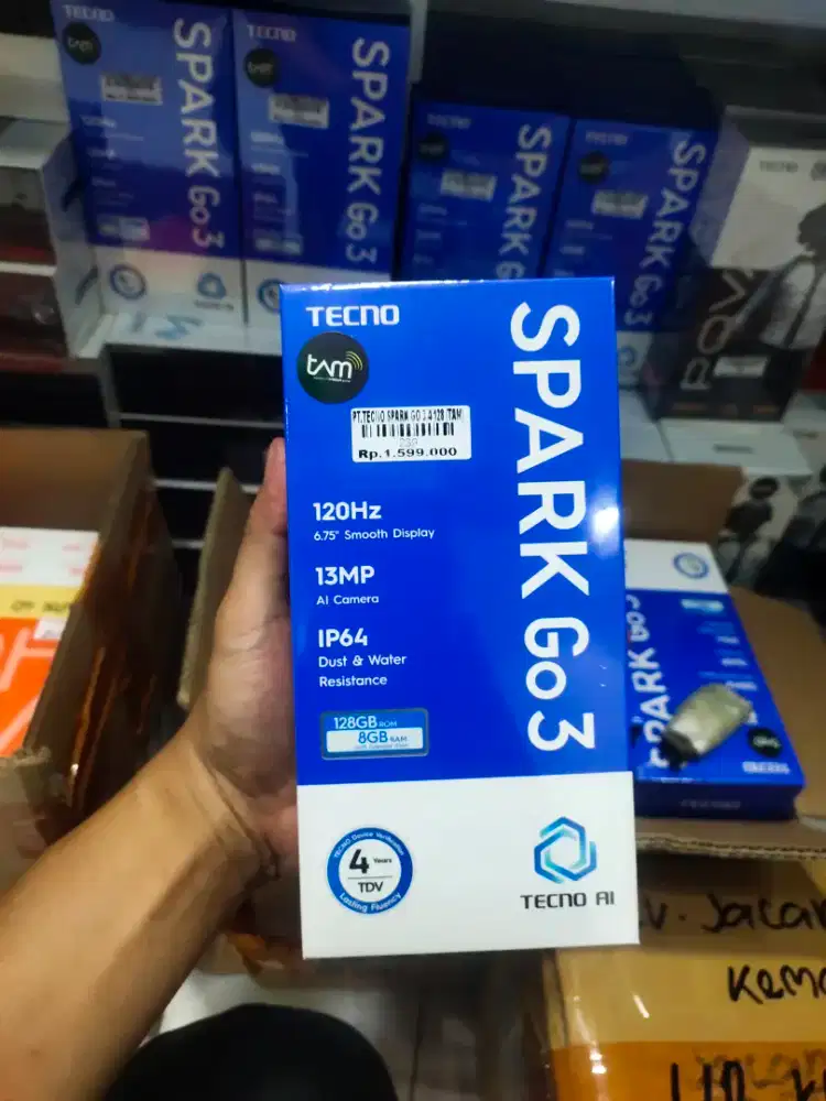 TECNO SPARK GO 3 4/128GB | ATLANTIS DAHSYAT