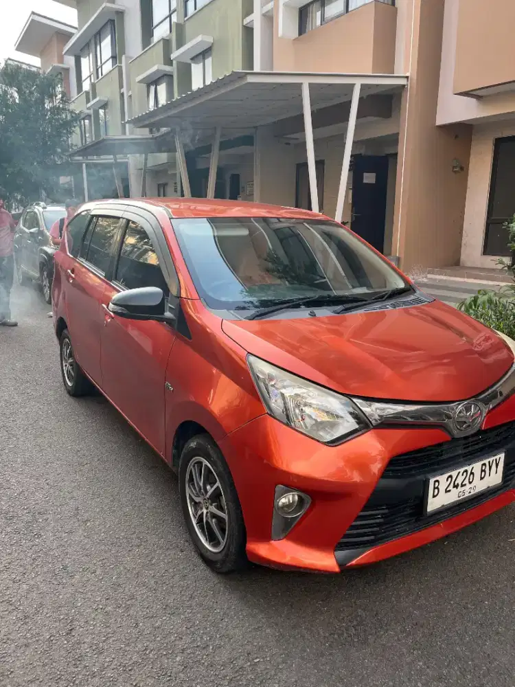 Toyota Calya G Matic 2019 Orange Metalic