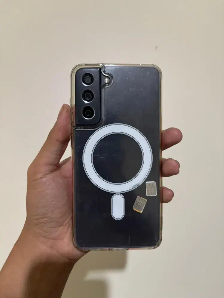 Jual SAMSUNG S21 - Layar Greenline