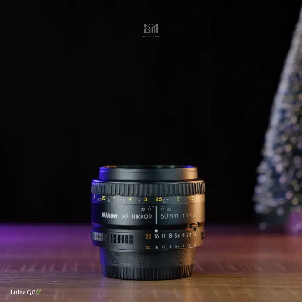 Lensa Fix Nikon AFD 50mm F1.8 Bokeh Berkualitas
