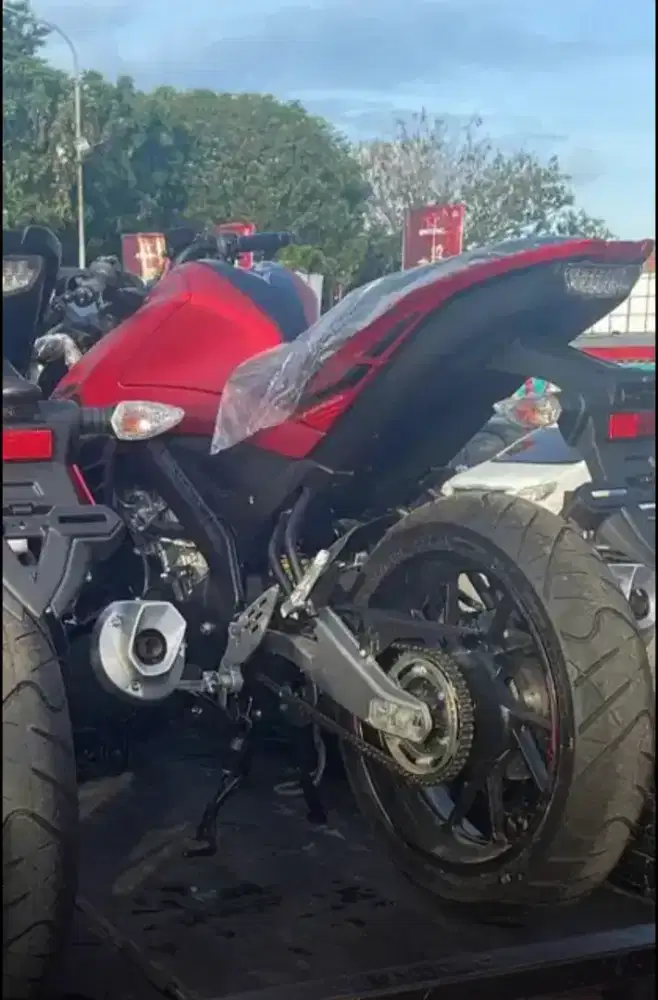 Di Jual New Vixion Baru Merah & Hitam