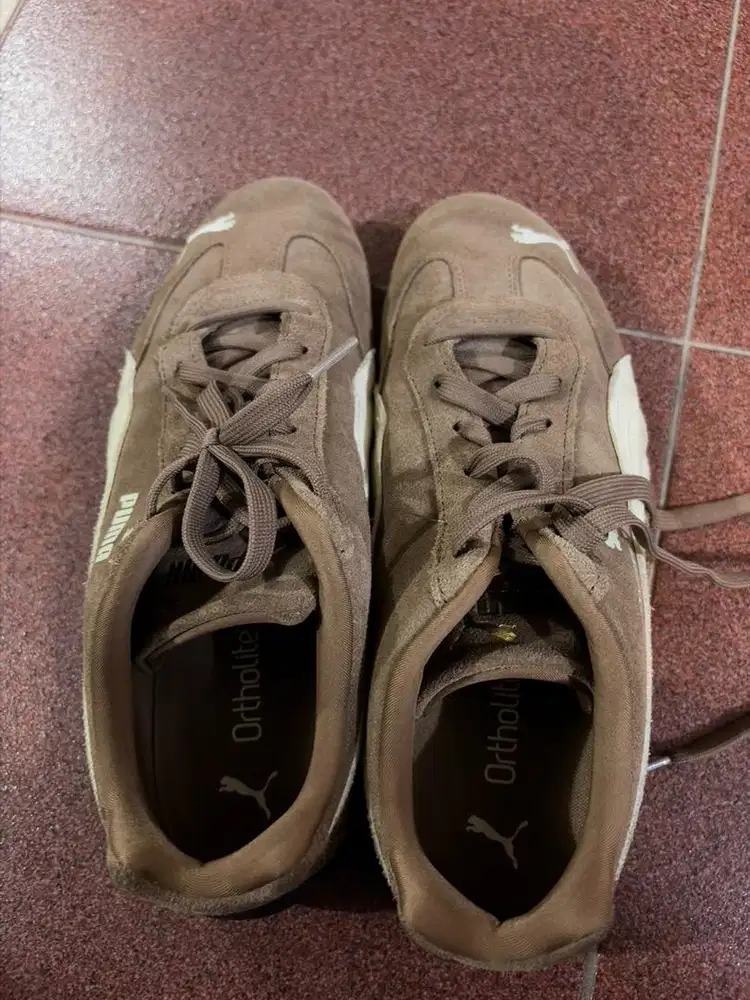 Puma speedcat warna coklat