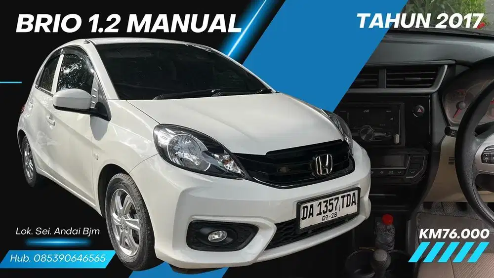 Jual cepat, Brio 1.2 Manual, Orisinil istimewa