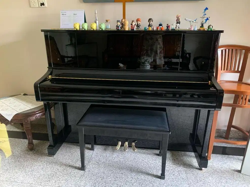 Yamaha U1JPE Upright Piano ORIGINAL tangan pertama dari baru