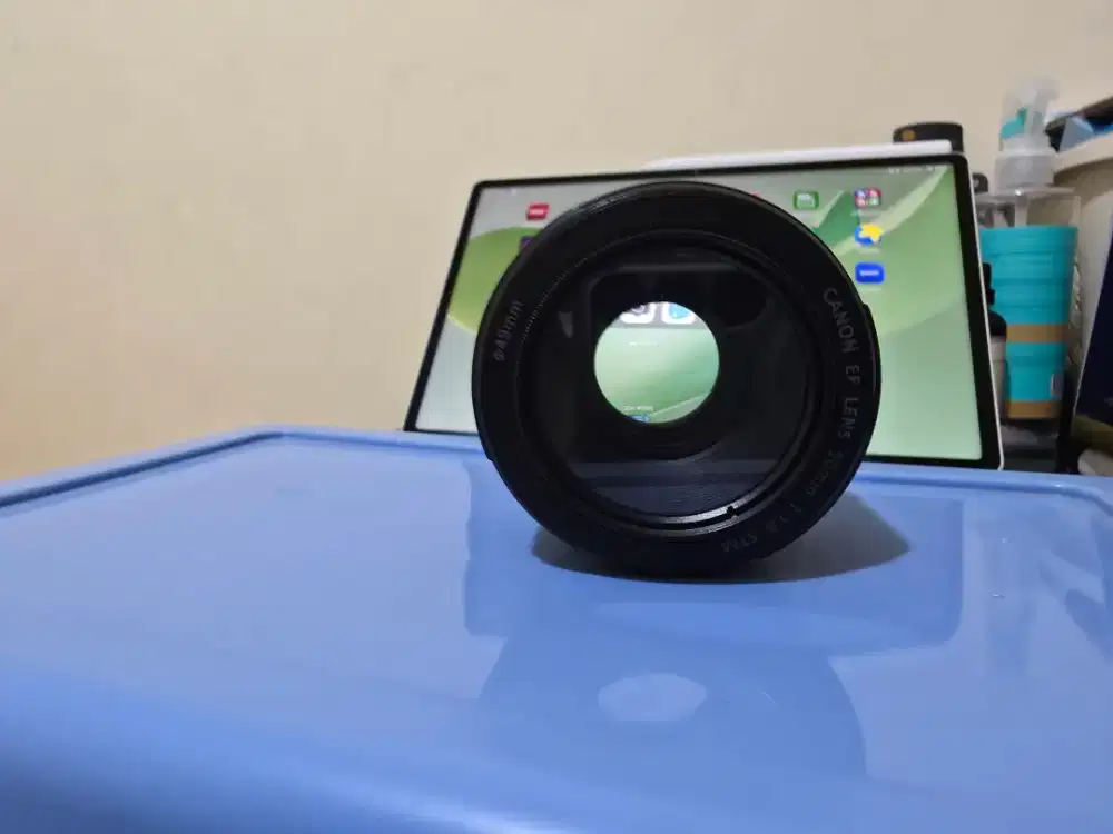 Lensa canon EF 50mm 1.8 STM