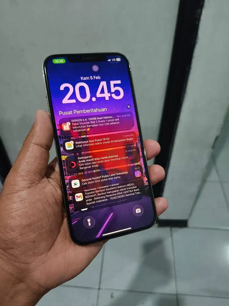 iPhone 12 Promax 128 GB all operator ada minus bisa tt