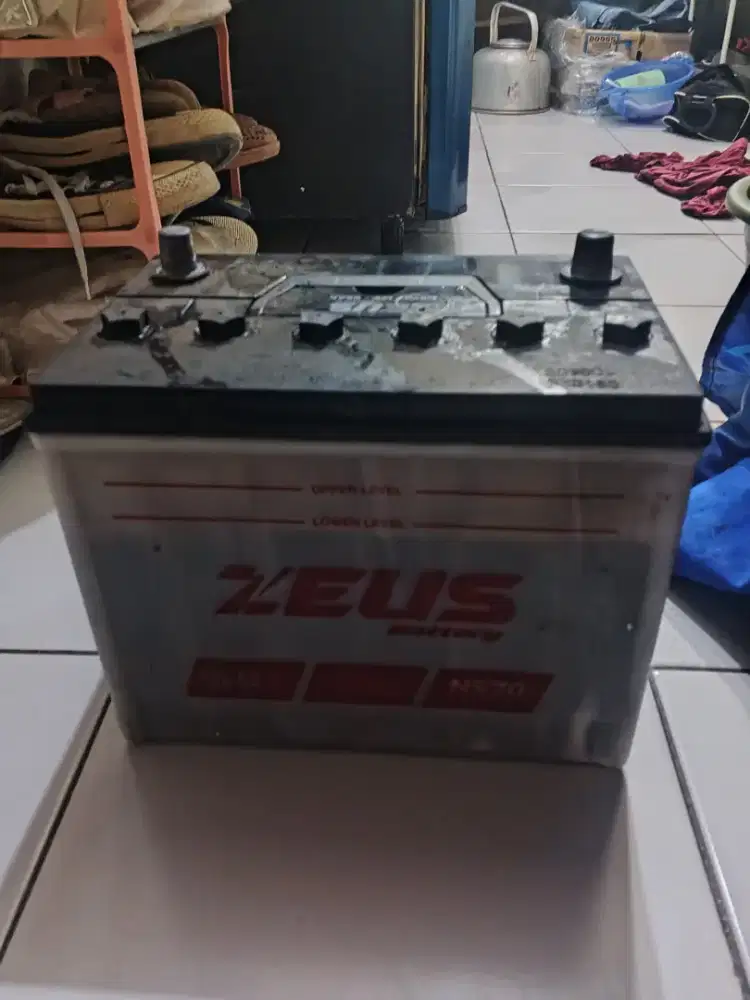 Jual aki bekas 4 bulan pemakaian
