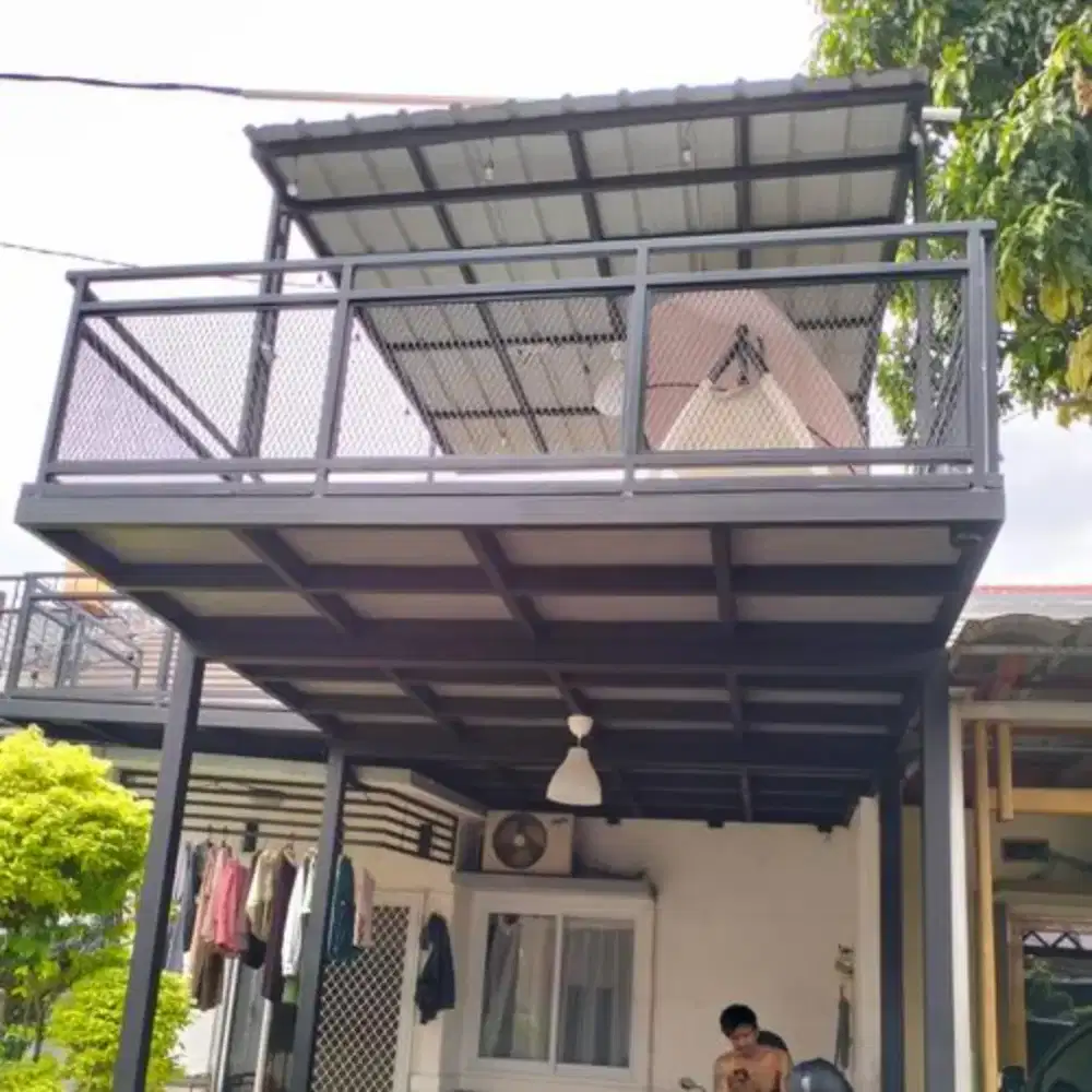 Kanopi atap alderon rs