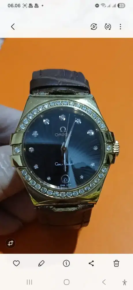Jam tangan Omega Constellation