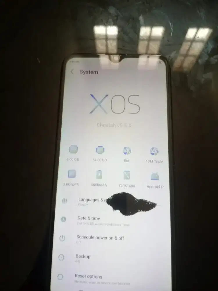 Infinix hot 8 play Ram 4/64 murah